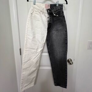 REVICE Monochrome Contrast Jeans